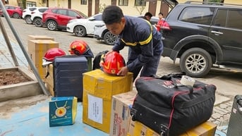 Bộ Công an cử đoàn cứu hộ sang Myanmar hỗ trợ khắc phục hậu quả động đất