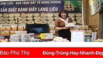 Bánh giầy Lang Liêu - sản phẩm OCOP vùng Đất Tổ