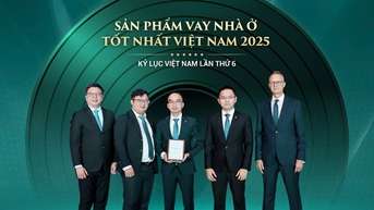 BIDV nhận trọn bộ giải thưởng từ The Asian Banker