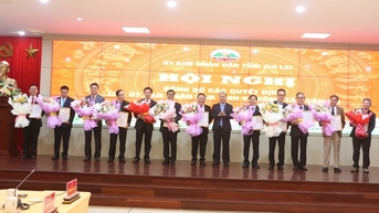Danh sách lãnh đạo các sở sau tinh gọn tại Gia Lai
