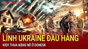 Lính Ukraine đầu hàng ở Kursk