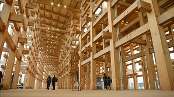 ជប៉ុន​ចូល​ក្នុង​កំណត់ត្រា​ពិភពលោក​ហ្គីណេស​ដោយ​សំណង់​ឈើ