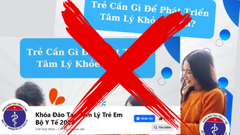 Cảnh báo trang giả mạo thông tin Bộ Y tế
