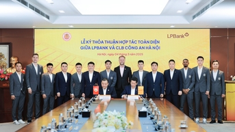 Ngân hàng Lộc Phát (LPBank) và CLB CAHN ký kết hợp tác toàn diện