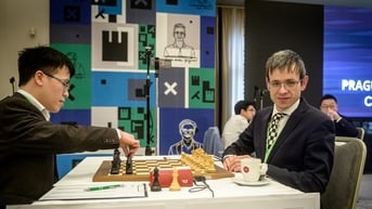 Kỳ thủ Lê Quang Liêm 'vua hòa' tại giải Prague International Chess Festival 2025