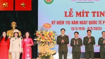Hội Phụ nữ Học viện An ninh nhân dân tuyên dương điển hình tiên tiến và trao giải cuộc thi Viết-Vẽ