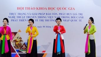 Bảo tồn, phát huy giá trị nghệ thuật truyền thống Việt Nam trong bối cảnh phát triển kinh tế thị trường, hội nhập quốc tế