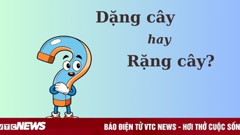 'Dặng cây' hay 'rặng cây' mới đúng chính tả?