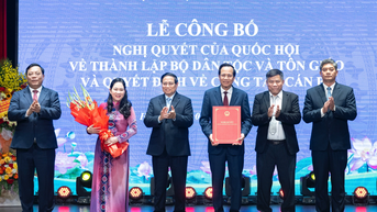 Bộ Dân tộc và Tôn giáo: Làm tốt sứ mệnh để đất nước vững bước trong kỷ nguyên mới