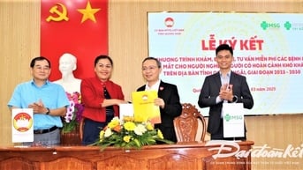 Ký kết chương trình khám, điều trị miễn phí các bệnh lý về mắt