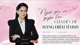 Người phụ nữ quyền lực của đế chế hàng hiệu tỉ USD