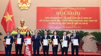 Sở Nội vụ Hà Nội có thêm 9 đơn vị sự nghiệp công lập