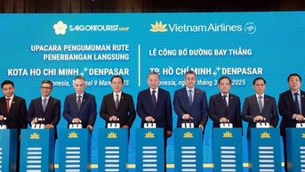 បើកការហោះហើរត្រង់រវាងទីក្រុងហូជីមិញ និងរដ្ឋធានីបាលី