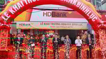 Khai trương HDBank Bình Lục, điểm giao dịch thứ 4 tại tỉnh Hà Nam