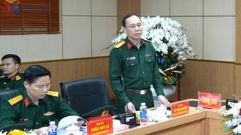 Đoàn Công tác Bộ Tổng tham mưu kiểm tra công tác tổ chức sản xuất kinh doanh và nhiệm vụ quân sự, quốc phòng tại Tổng Công ty Đông Bắc