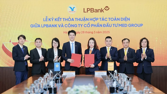 Ngân hàng Lộc Phát (LPBank) và MED Group hợp tác toàn diện, tối đa hóa lợi ích cho khách hàng
