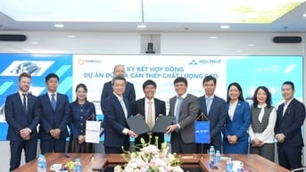 Hòa Phát bắt tay vào sản xuất ray thép làm đường sắt tốc độ cao