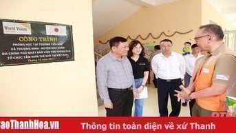 Đoàn công tác của Tổ chức Tầm nhìn thế giới (WVI) Hoa Kỳ khảo sát thực tế tại huyện Như Xuân 