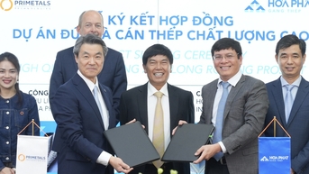 Hoa Phat, Primetals Group의 고품질 강철 생산 라인에 투자