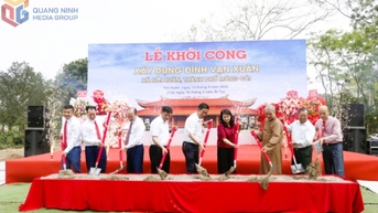 Khởi công xây dựng đình Vạn Xuân (Móng Cái)