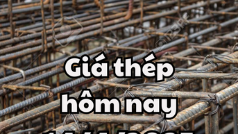 Giá thép thanh chạm đáy 8 năm