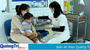 Quảng Trị đứng thứ 3/11 tỉnh triển khai chiến dịch tiêm vắc xin phòng chống sởi đợt 2