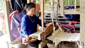 Cóc Cọc gìn giữ nghề dệt vải truyền thống