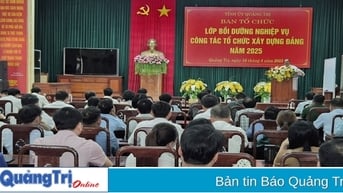 Gần 200 cán bộ tham gia lớp bồi dưỡng nghiệp vụ công tác tổ chức xây dựng Đảng ​​​​​​​