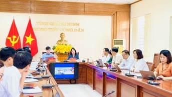 Các đồng chí lãnh đạo tỉnh tiếp công dân định kỳ