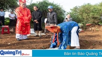 Động thổ xây dựng đền thờ Chúa Tiên Nguyễn Hoàng