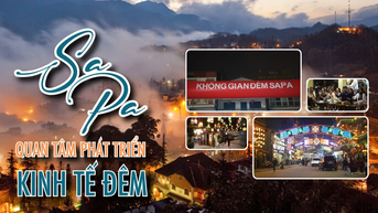 Sa Pa quan tâm phát triển kinh tế đêm