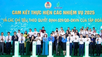 Petrovietnam phát động tháng công nhân, an toàn, vệ sinh lao động