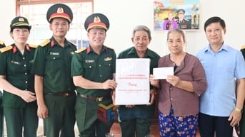 Lực lượng vũ trang tỉnh tiếp nối mạch nguồn tri ân