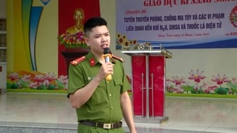 Thăng cấp bậc hàm Thiếu tá, truy tặng Huy hiệu “Tuổi trẻ dũng cảm” với sĩ quan Nguyễn Đăng Khải