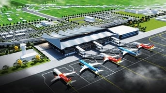 Khởi công xây dựng Nhà ga Cảng hàng không Đồng Hới công suất 3 triệu khách/năm