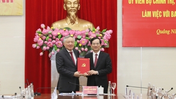 Ban Bí thư chuẩn y đồng chí Vũ Quyết Tiến giữ chức Phó Bí thư Tỉnh ủy Quảng Ninh