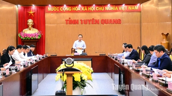 Họp Ban tổ chức các hoạt động khai mạc Năm du lịch tỉnh Tuyên Quang