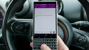 Điện thoại BlackBerry âm thầm quay trở lại?
