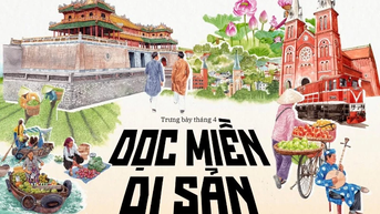 Khám phá vẻ đẹp Việt Nam qua triển lãm “Dọc miền di sản”