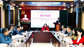 Triển khai nhiệm vụ công tác báo chí quý II/2025