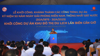 Vingroup khởi công Khu đô thị lấn biển Cần Giờ