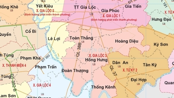 Gia Lộc dự kiến còn 4 xã, 2 xã được định hướng thành phường