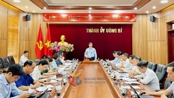 Các nhiệm vụ của TP Uông Bí phải được triển khai trên tinh thần chạy đua với thời gian, không để ngắt quãng công việc