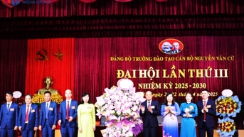 Đại hội Đảng bộ Trường Đào tạo cán bộ Nguyễn Văn Cừ lần thứ III, nhiệm kỳ 2025-2030
