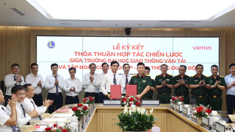 Trường Đại học Giao thông Vận tải và Tập đoàn Viettel ký thỏa thuận hợp tác chiến lược