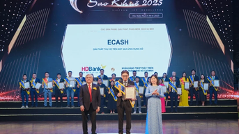 HDBank được vinh danh tại Giải Sao Khuê 2025