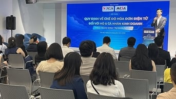 Hội thảo "Quy định về chế độ hóa đơn điện tử với hộ và cá nhân kinh doanh theo Nghị định 70/2025/NĐ-CP"