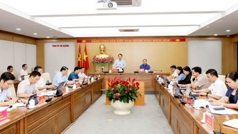 Họp Ban chỉ đạo phát triển khoa học, công nghệ, đổi mới sáng tạo và chuyển đổi số