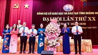 Đại hội Đảng bộ Sở GD&ĐT tỉnh Quảng Ninh lần thứ XX, nhiệm kỳ 2025-2030