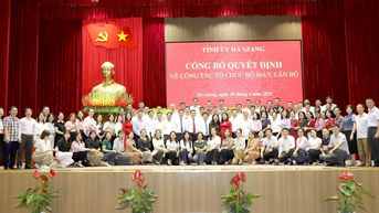 Tỉnh ủy công bố quyết định sáp nhập Báo Hà Giang và Đài PT - TH tỉnh